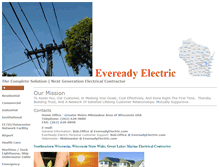 Tablet Screenshot of evereadyelectric.com